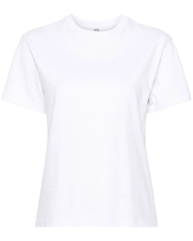 Totême T-Shirt aus Bio-Baumwolle - Weiß Weiß