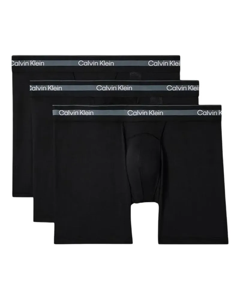 Calvin Klein logo-waistband boxers (set of three) - Schwarz Schwarz