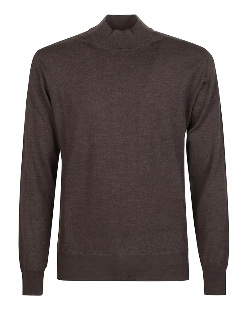 Altea mock-neck wool sweater - Braun Braun