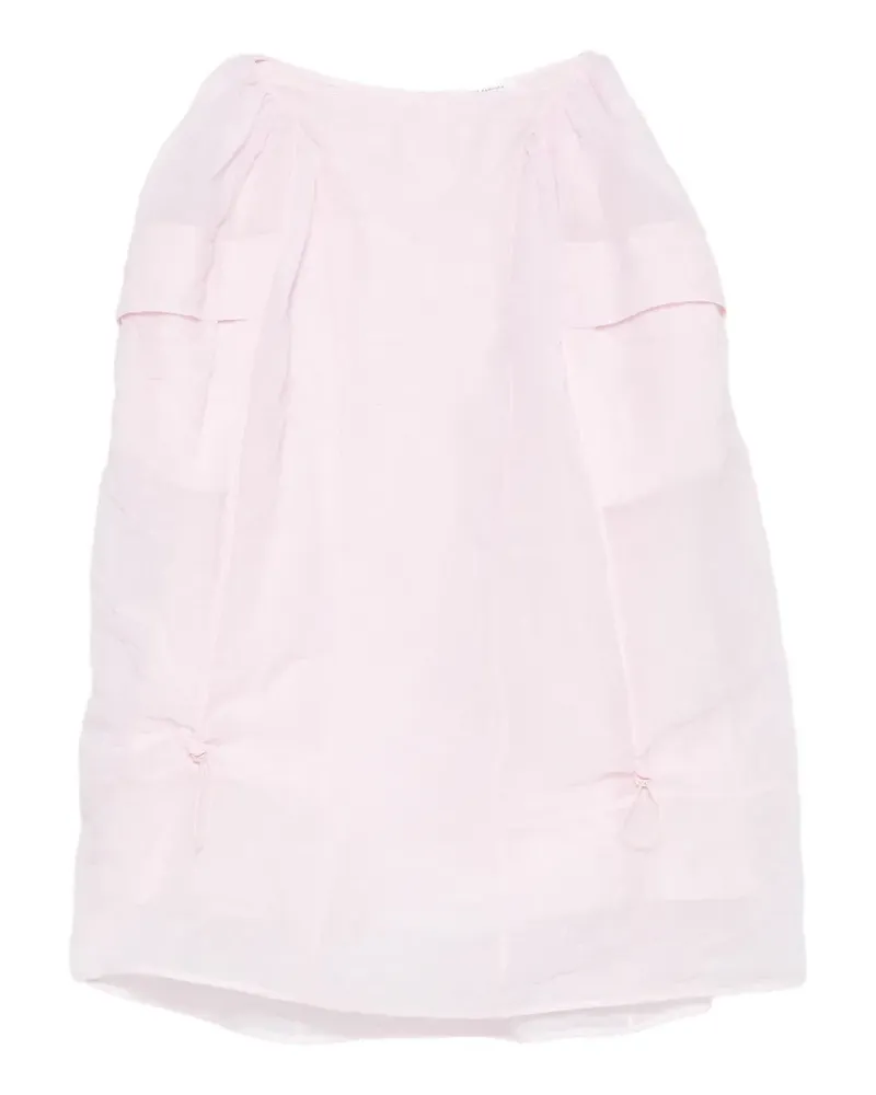 Cecilie Bahnsen Papillon matelassé maxi skirt - Rosa Rosa