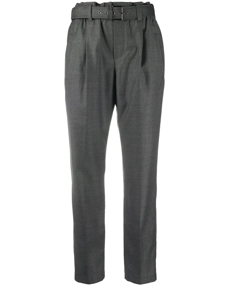 Brunello Cucinelli Hose mit Taillengürtel - Grau Grau