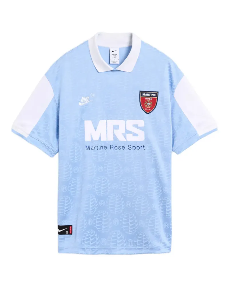 Nike x Martine Rose short-sleeves polo top - Blau Blau