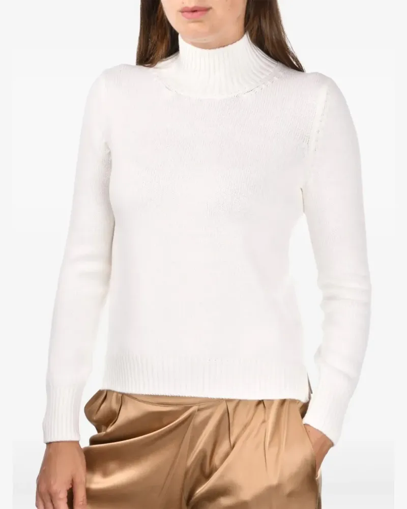 Gran Sasso Pullover aus Schurwolle - Weiß Weiß