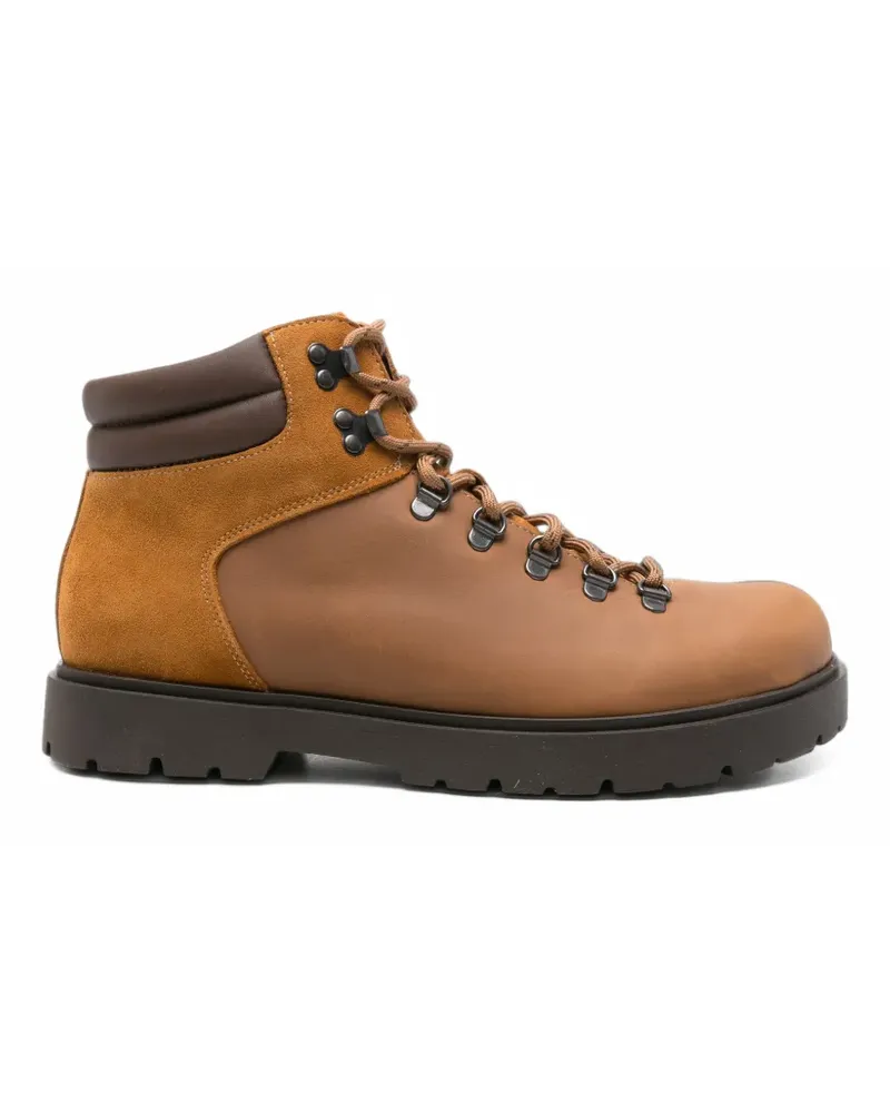 Birkenstock Jackson panelled leather boots - Braun Braun