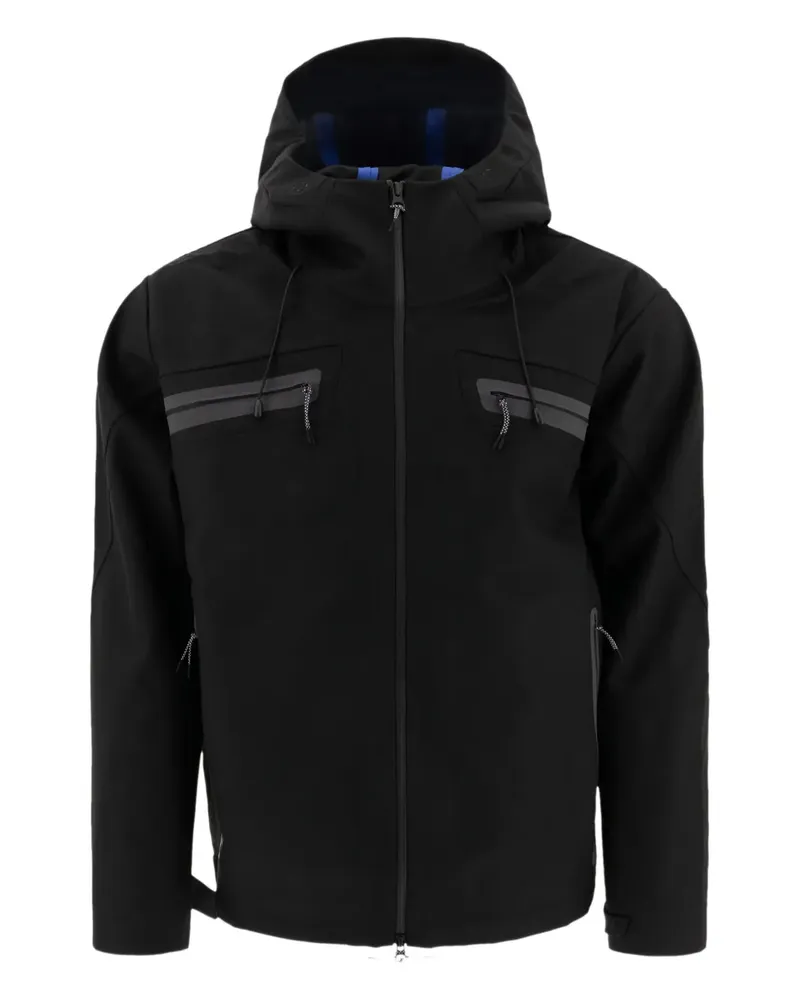 District Vision Wanderlust Vision Kapuzenjacke mit Reißverschluss - Schwarz Schwarz