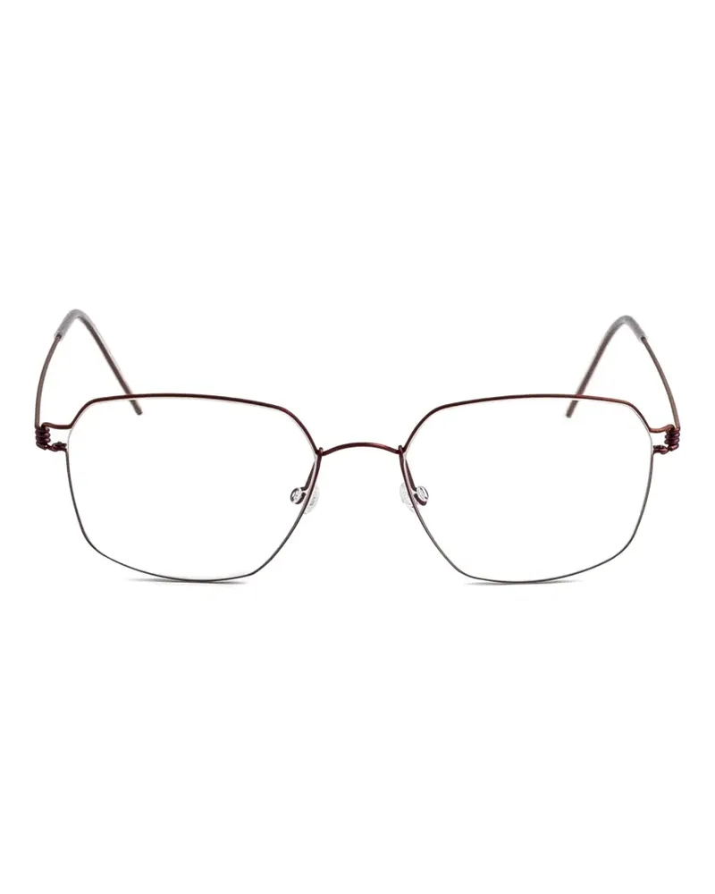 Lindberg Daniela Brille mit geometrischem Gestell - Braun Braun