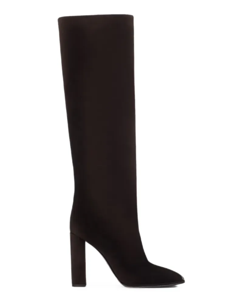 Le Silla Elsa Stiefel aus Wildleder - Braun Braun