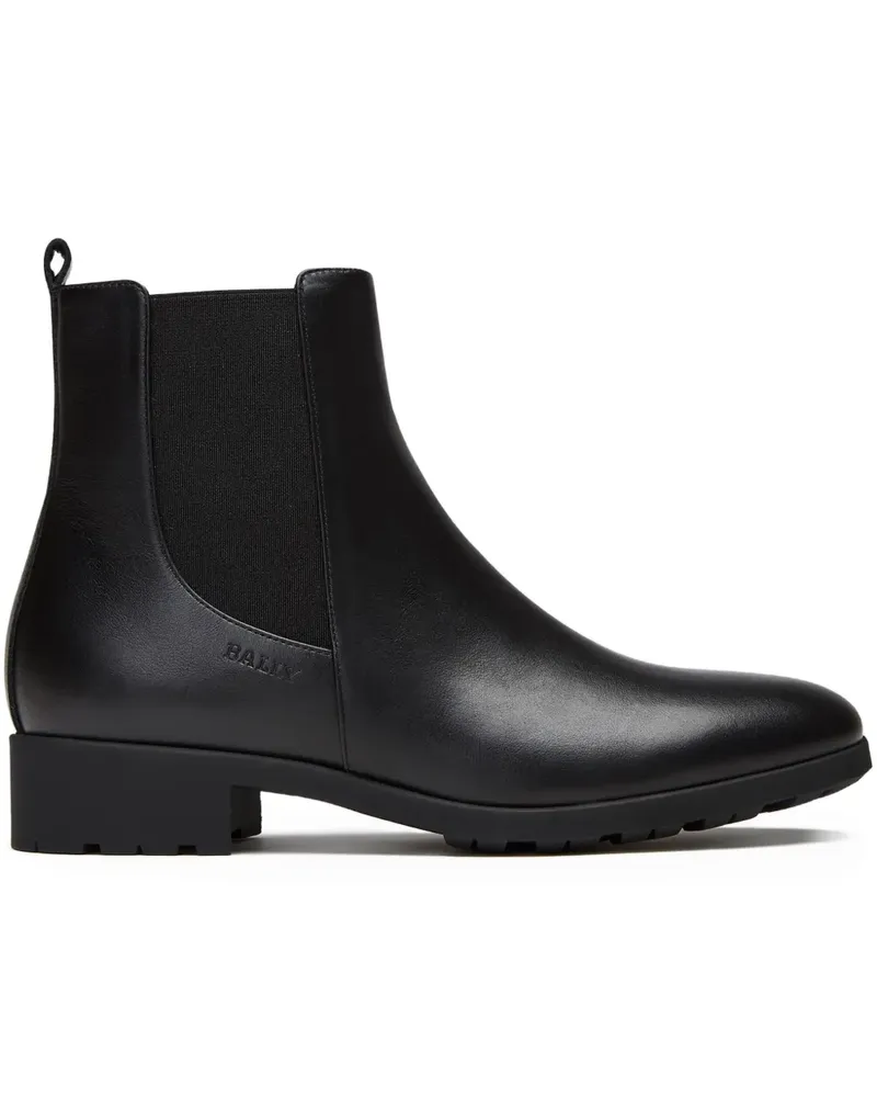 Bally Chelsea-Boots mit Lasche - Schwarz Schwarz