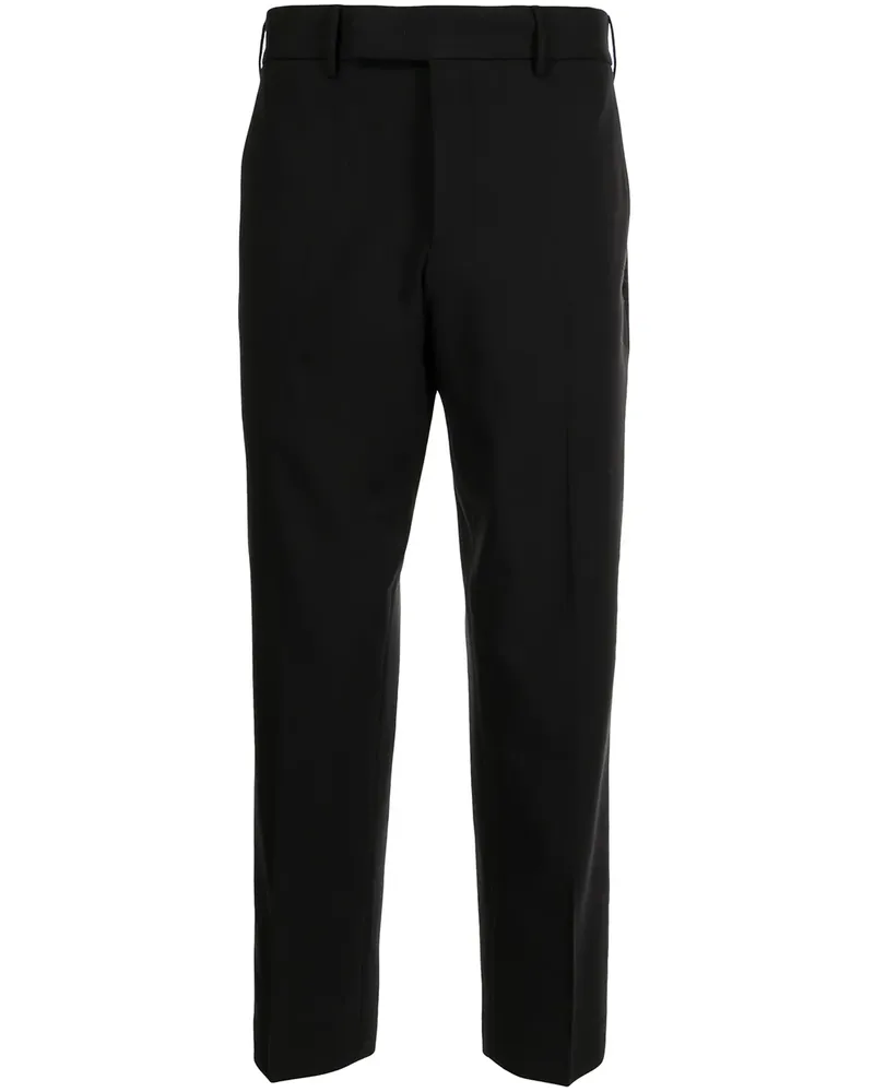 PT TORINO Schmale Tapered-Hose - Schwarz Schwarz