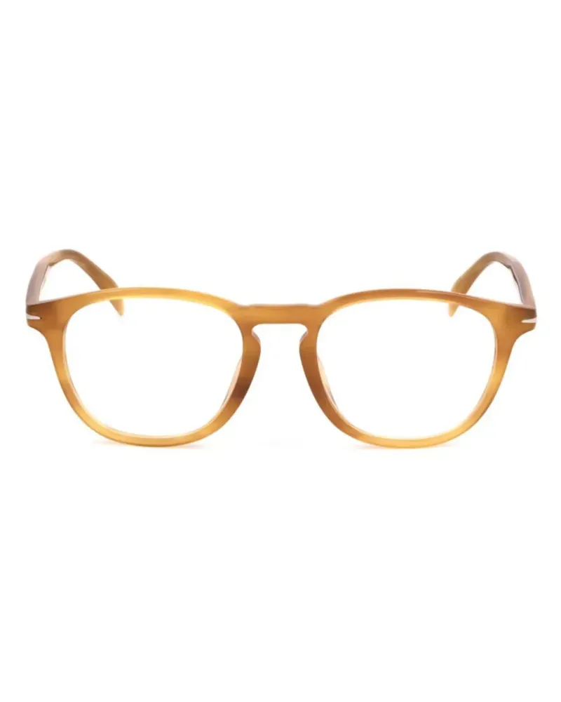 EYEWEAR by DAVID BECKHAM Brille mit rundem Gestell - Gelb Gelb