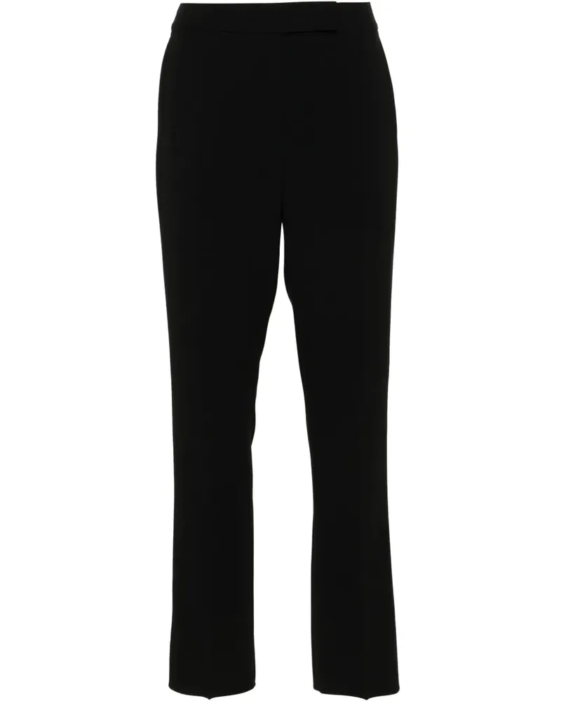 Max Mara Klassische Cady-Hose - Schwarz Schwarz
