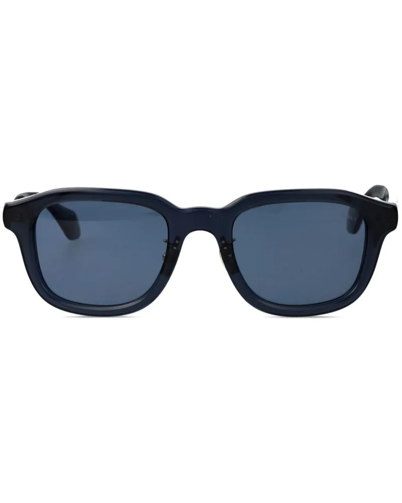 Giorgio Armani Sonnenbrille mit eckigem Gestell - Blau Blau
