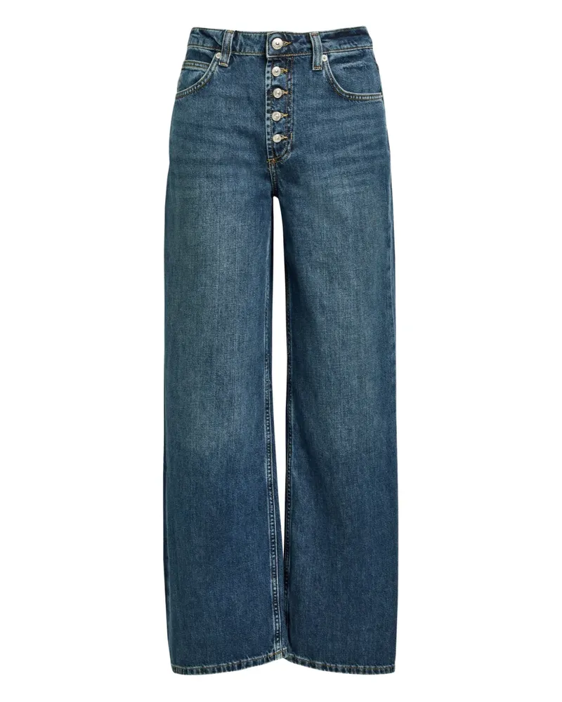 Free People Nia five-pocket jeans - Blau Blau