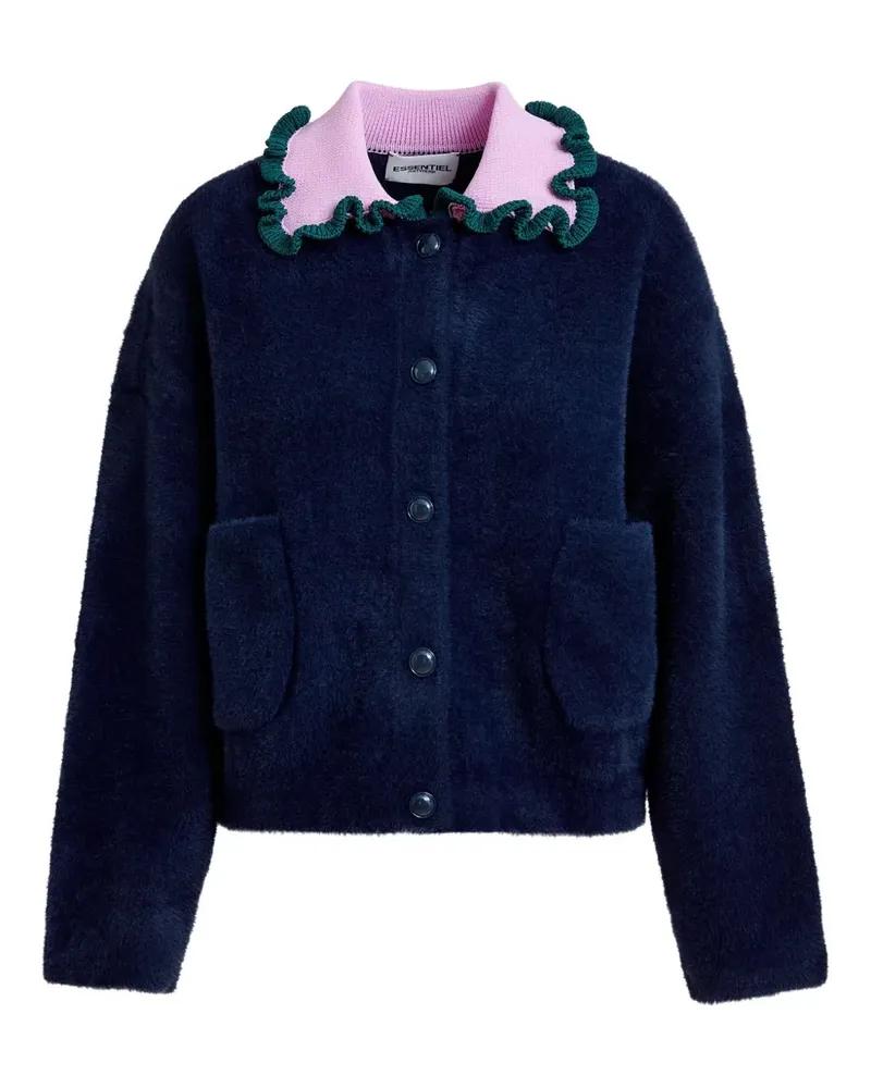 Essentiel Jardener Cardigan - Blau Blau