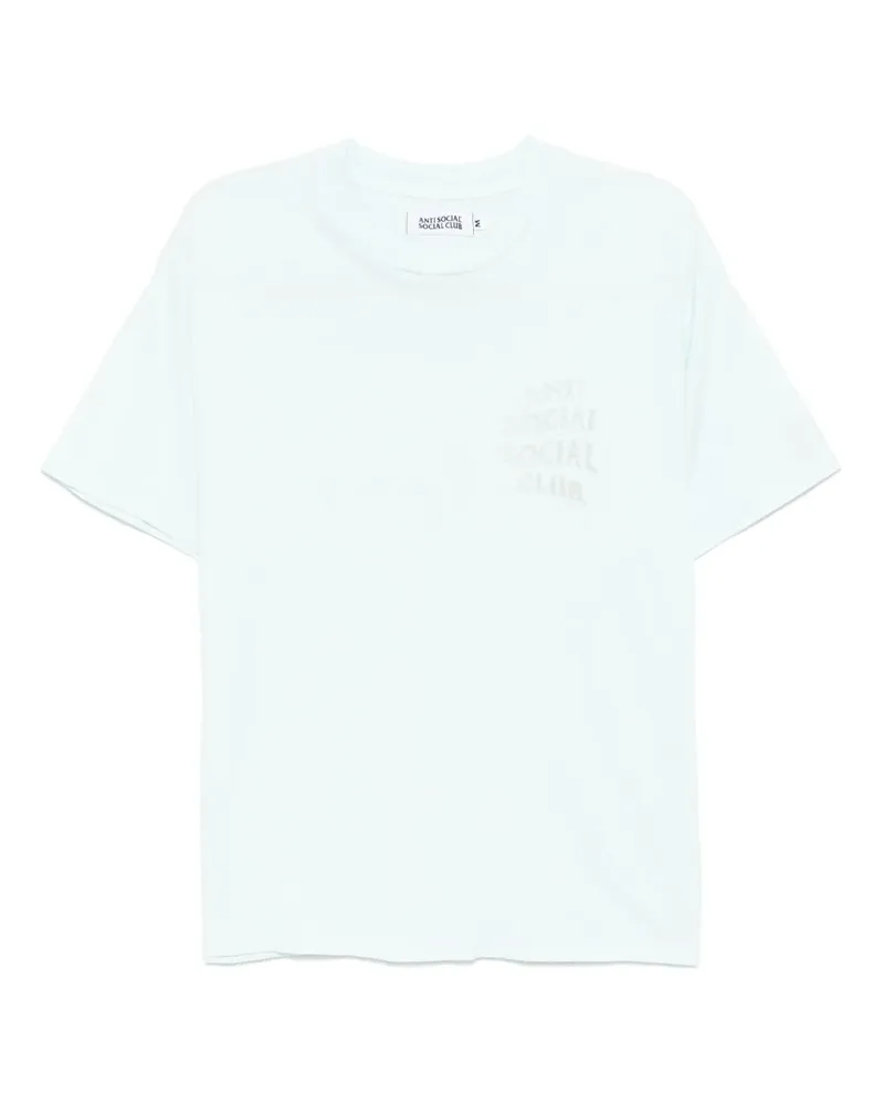 Anti Social Social Club Get Weird Hologram T-Shirt - Blau Blau