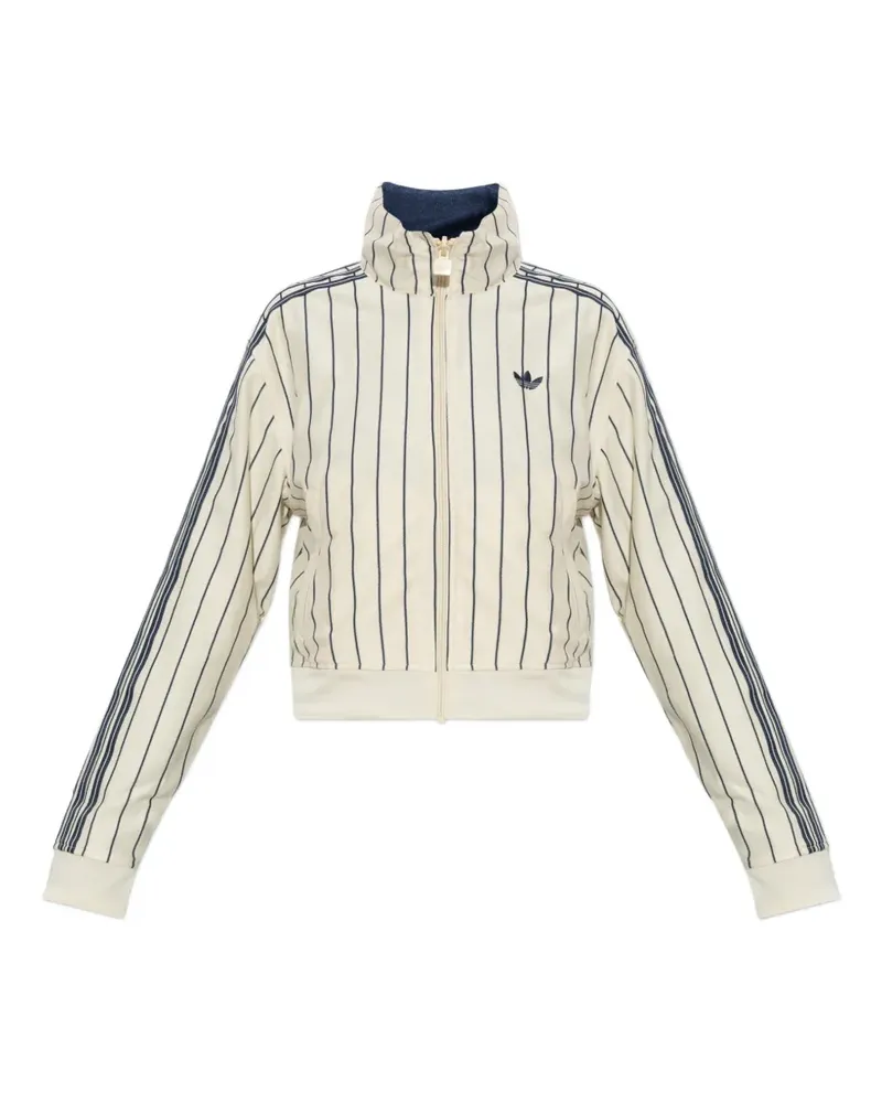 adidas reversible pinstriped bomber jacket - Nude Nude