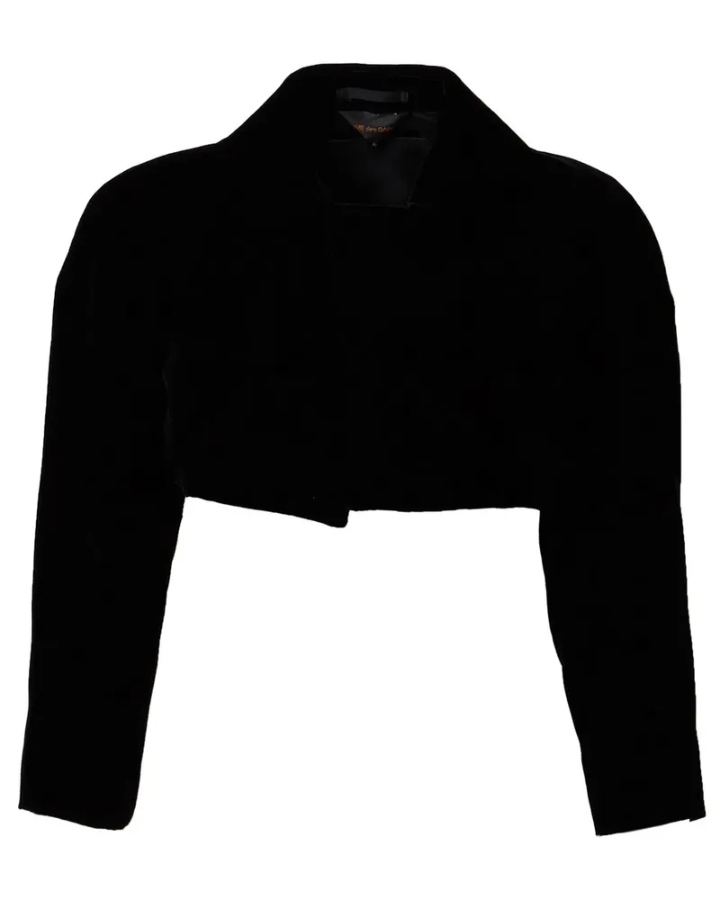 Comme des Garçons ribbon detail bolero - Schwarz Schwarz