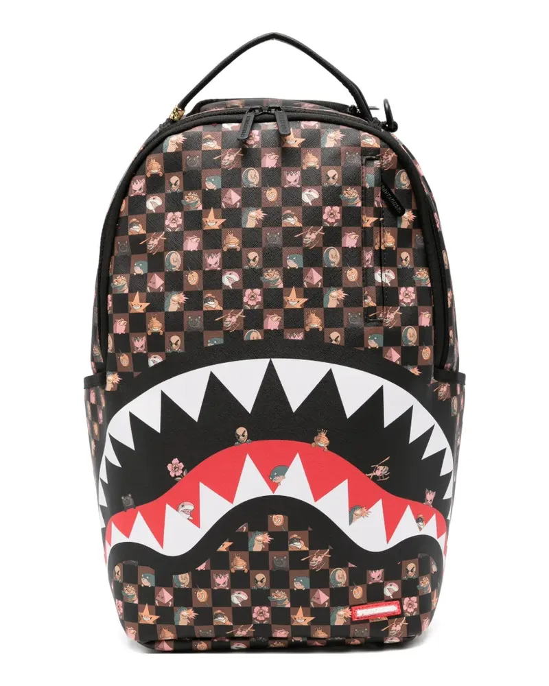 Sprayground Stealth Crew Rucksack - Schwarz Schwarz