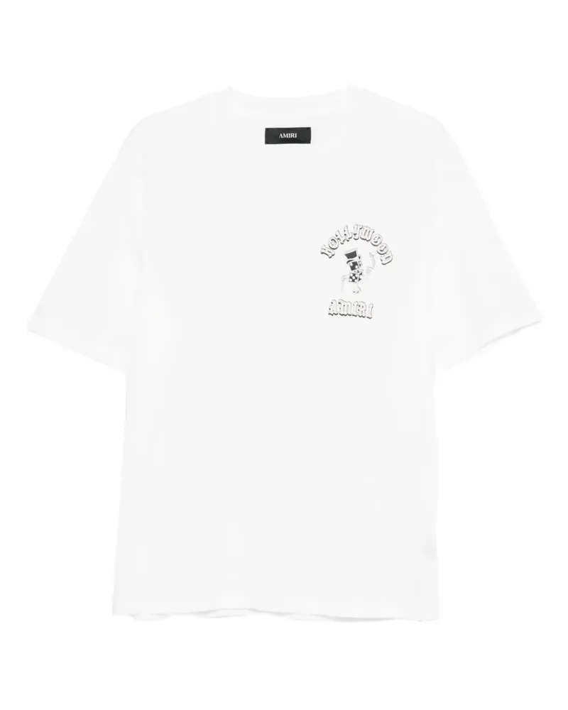 Amiri T-Shirt mit grafischem Print - Weiß Weiß