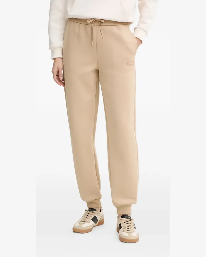 Armani Exchange Hose mit Logo-Patch - Nude Nude