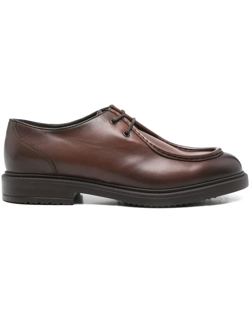 Doucal´s Schnürschuhe aus Leder - Braun Braun