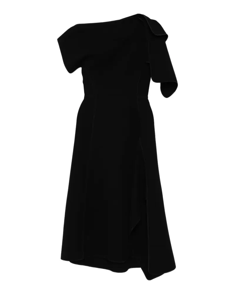 Maticevski Diadem Midikleid - Schwarz Schwarz