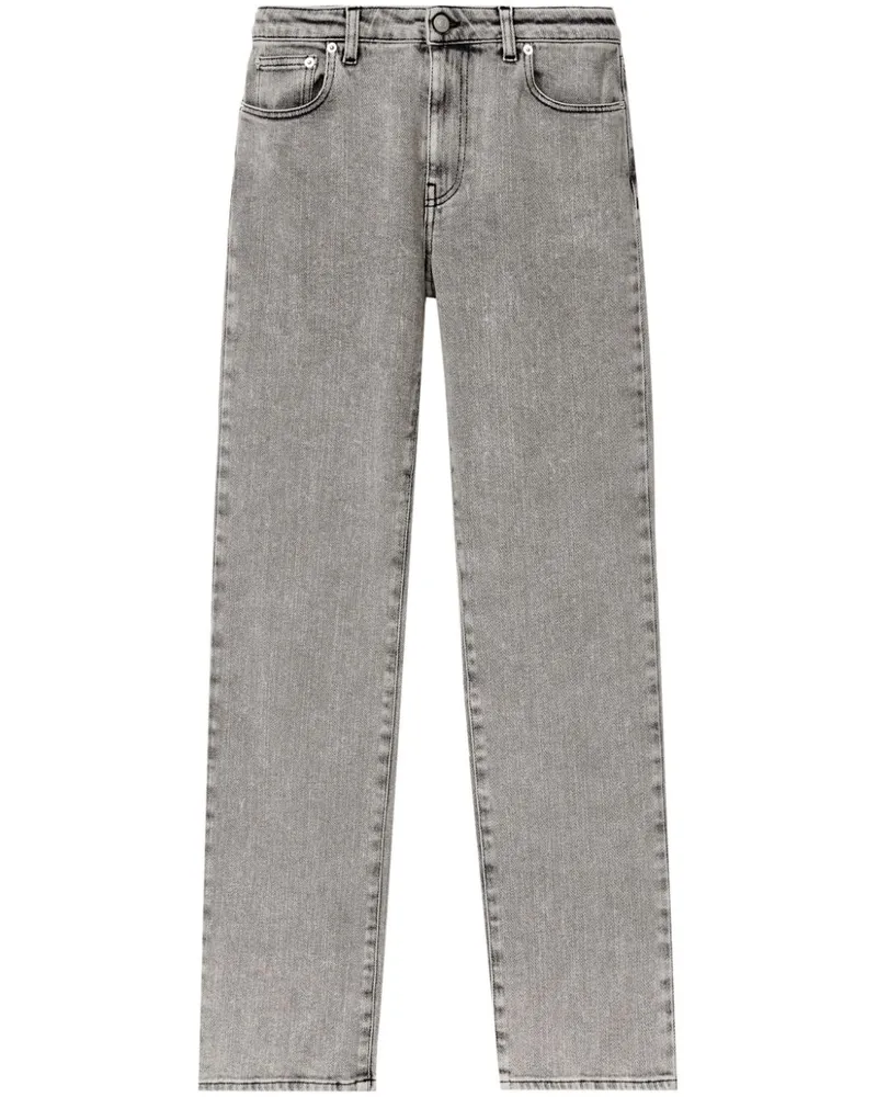 Fabiana Filippi Klassische Straight-Leg-Jeans - Grau Grau