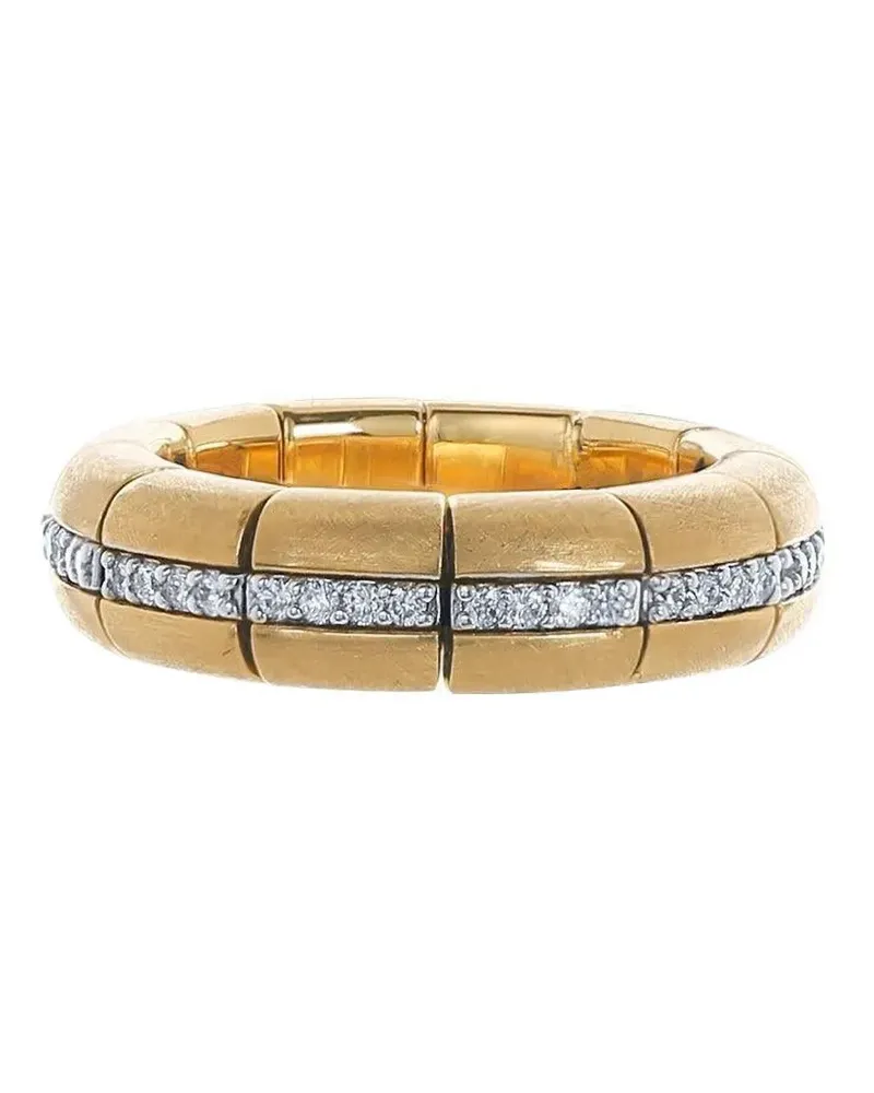 Roberto Demeglio eternity diamond stretch ring - Gold Gold