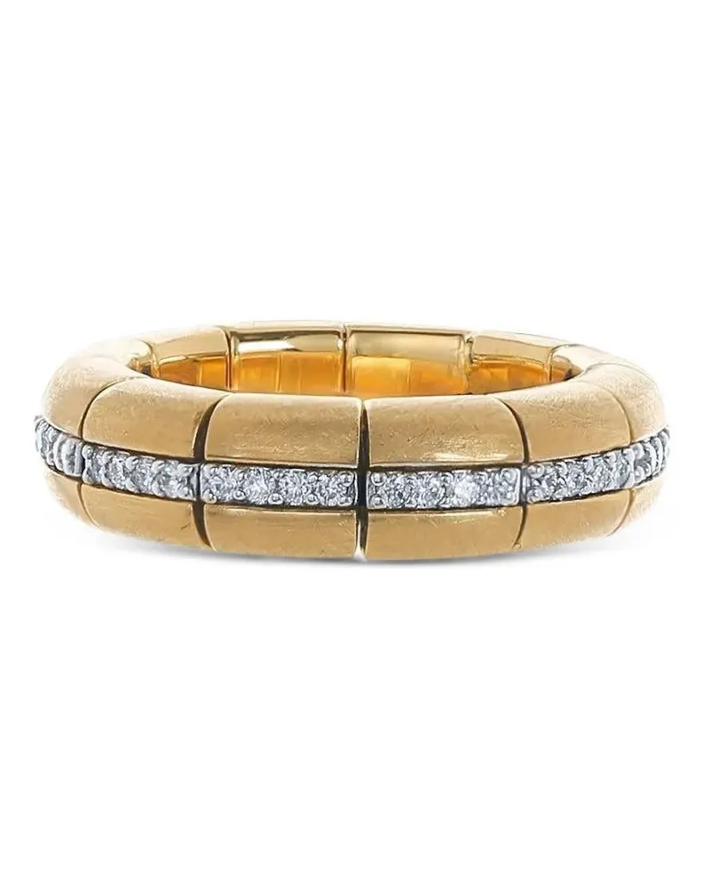 Roberto Demeglio eternity diamond stretch ring - Gold Gold