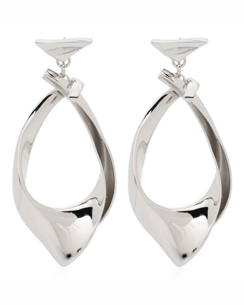 Eddie Borgo Kerchief earrings - Silber Silber