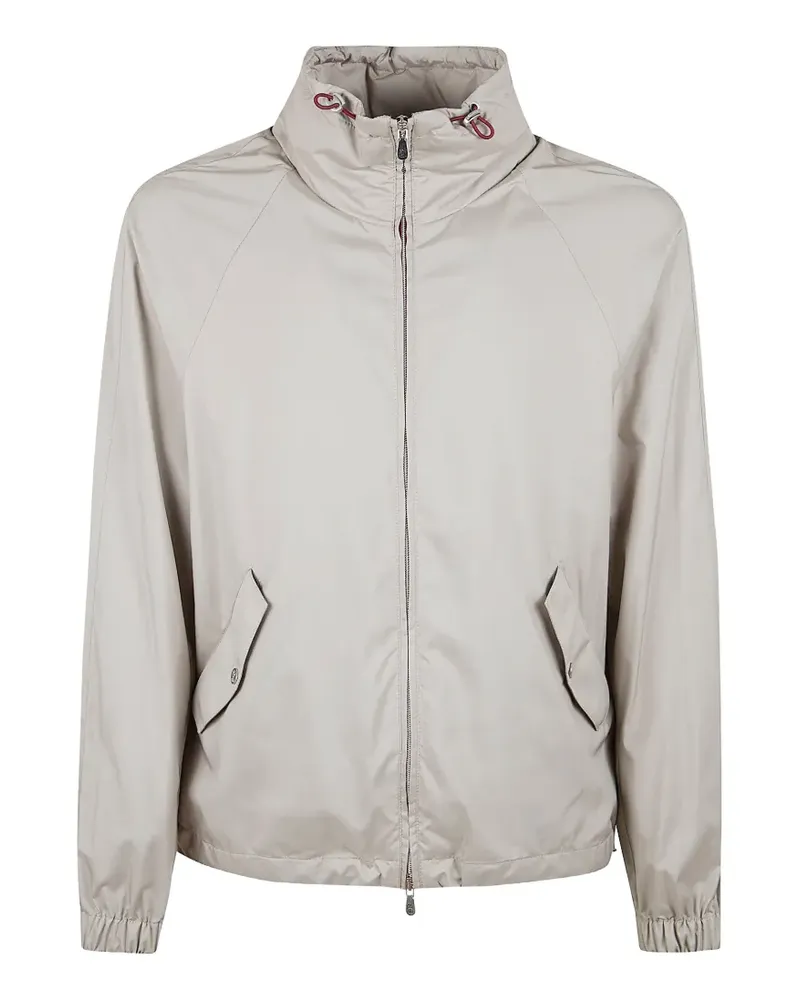 Brunello Cucinelli zip-up lightweight jacket - Nude Nude