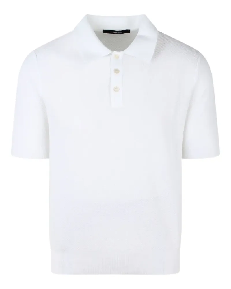 Tagliatore Frat Poloshirt - Weiß Weiß