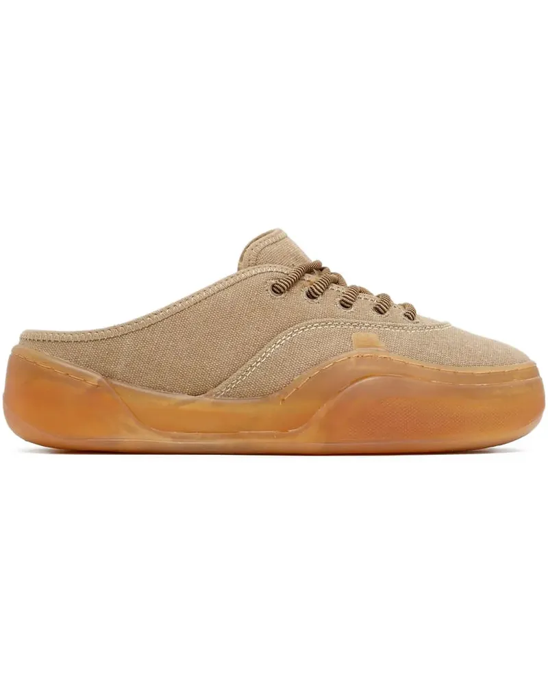 ERL Camino Low Skate Mules - Nude Nude