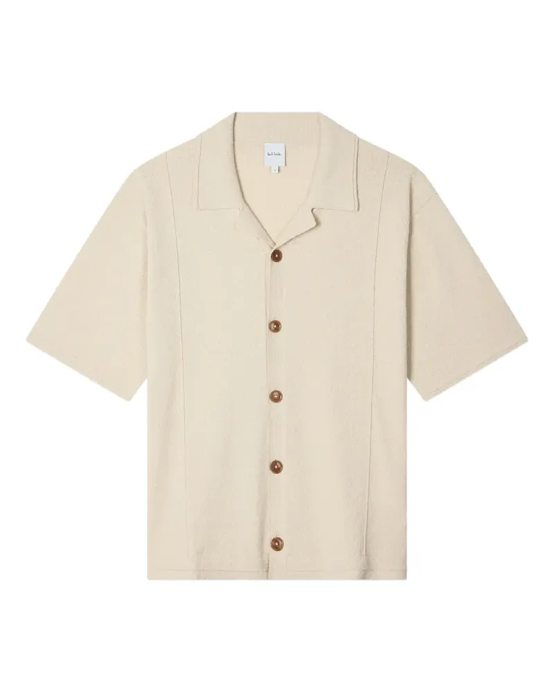Paul Smith bouclé short-sleeve shirt - Nude Nude
