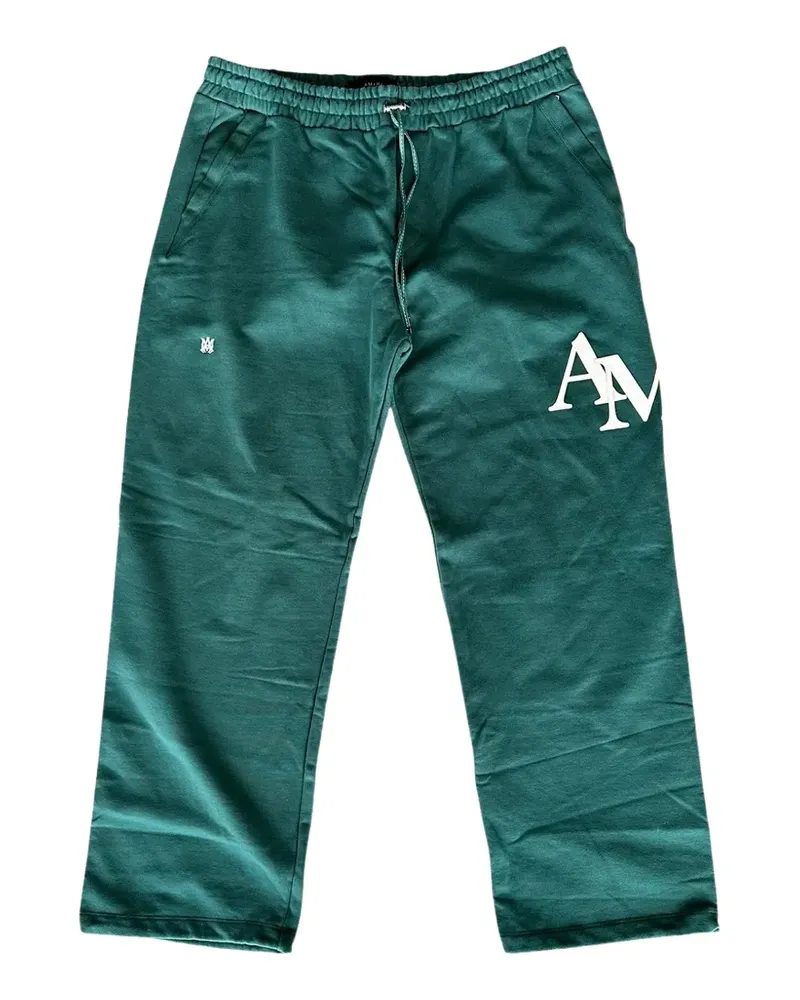 Amiri Staggered Jogginghose mit Kordelzug - Grün Grün