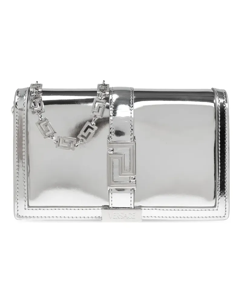 Versace Verspiegeltes Portemonnaie - Silber Silber