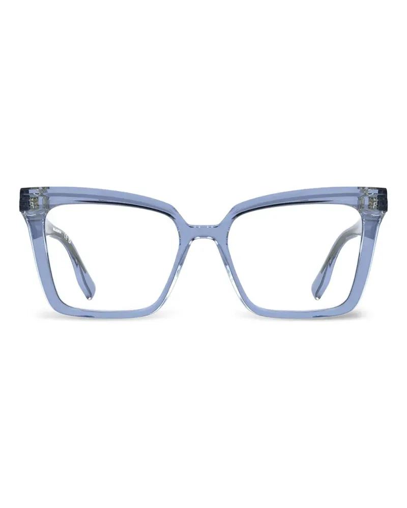 Karl Lagerfeld Transparente Cat-Eye-Brille - Blau Blau