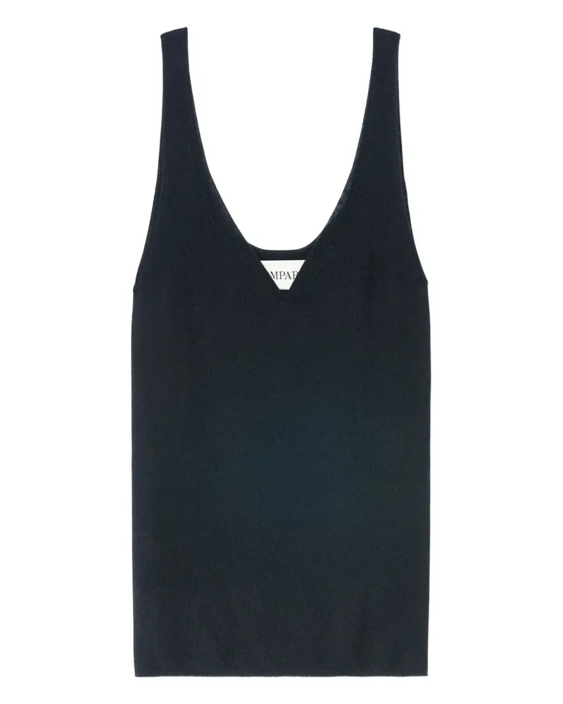 Eric Bompard fine-knit top - Schwarz Schwarz