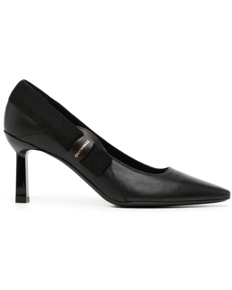 Ferragamo Pumps 70mm - Schwarz Schwarz