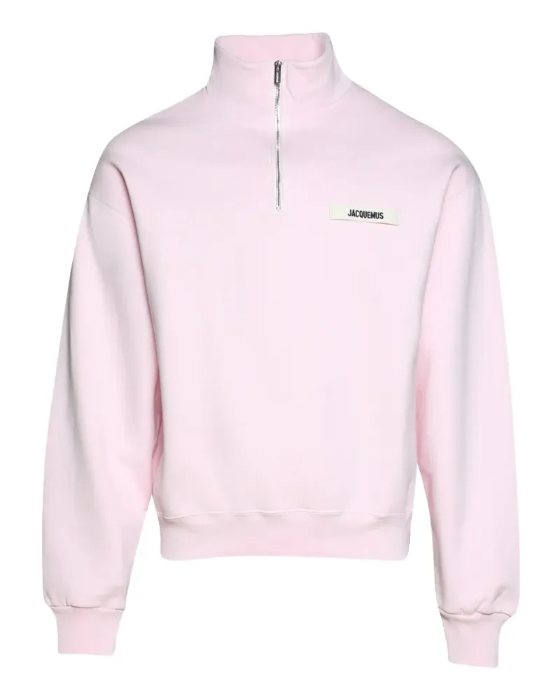 Jacquemus zip sweatshirt - Rosa Rosa
