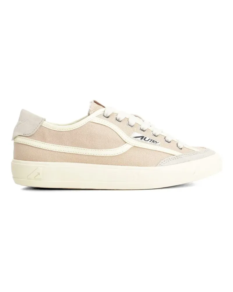 AUTRY Windscape Low panelled sneakers - Nude Nude