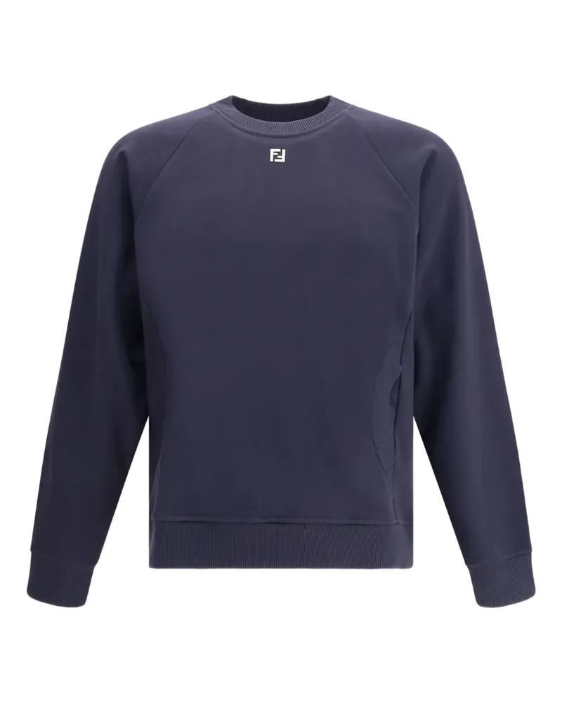 Fendi Sweatshirt mit Raglanärmeln - Blau Blau