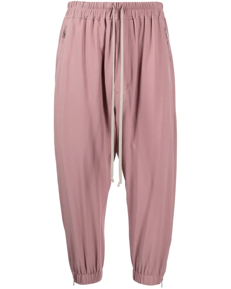 Rick Owens Cropped-Hose mit Kordelzug - Rosa Rosa