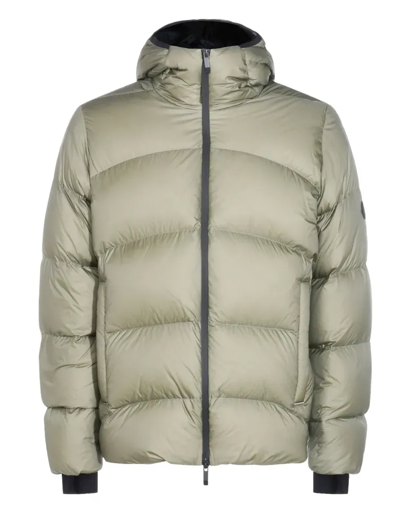 Moncler hooded padded jacket - Grün Grün