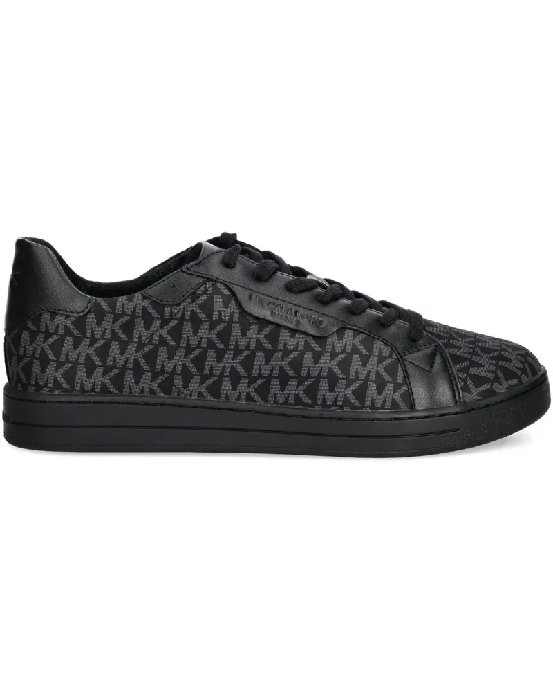 Michael Kors Keating Sneakers mit Monogramm - Schwarz Schwarz