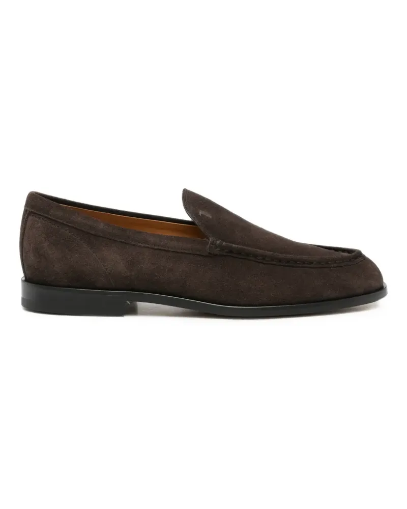 TOD'S Loafer aus Wildleder - Braun Braun