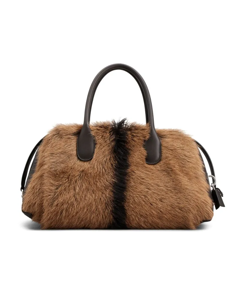 TOD'S Mittelgroße Darsena Handtasche - Braun Braun