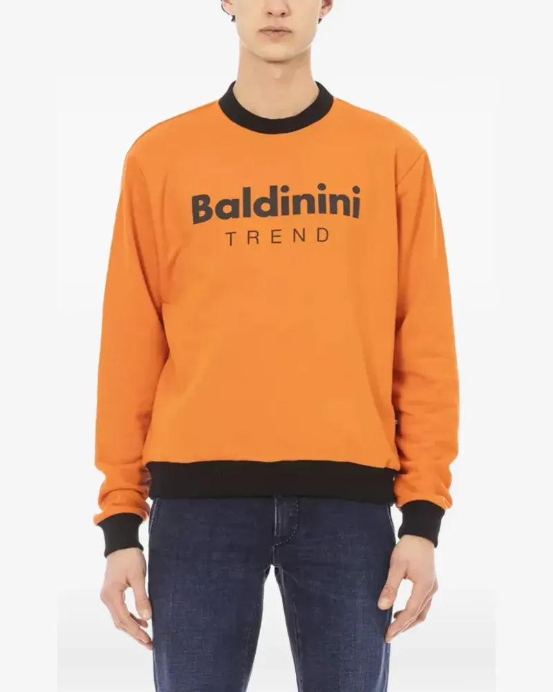 Baldinini Pullover mit Logo-Print - Orange Orange