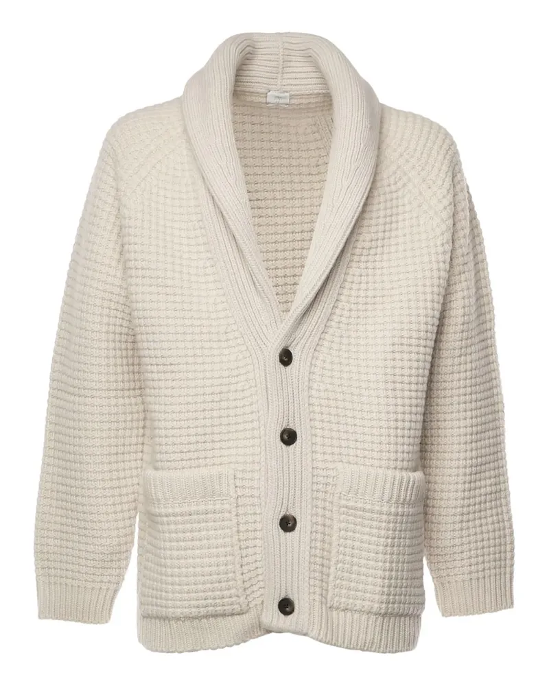 Eleventy buttoned wool-cashmere cardigan - Weiß Weiß