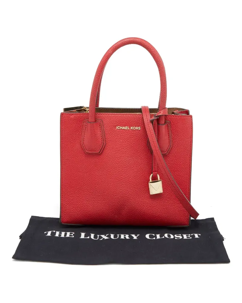Michael Kors Mercer leather tote bag - Rot Rot